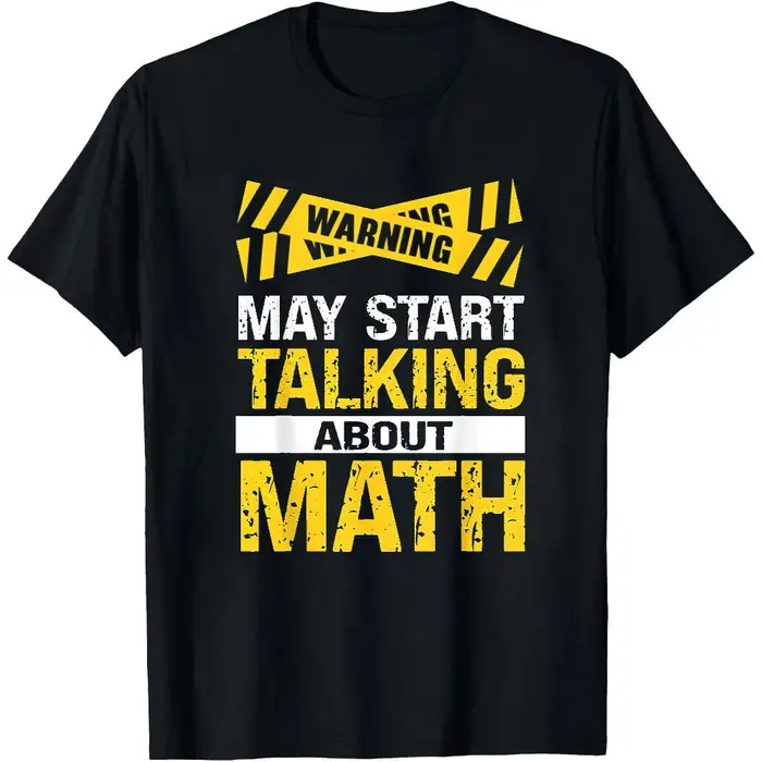 T-shirt graphique pour les amateurs de mathématiques