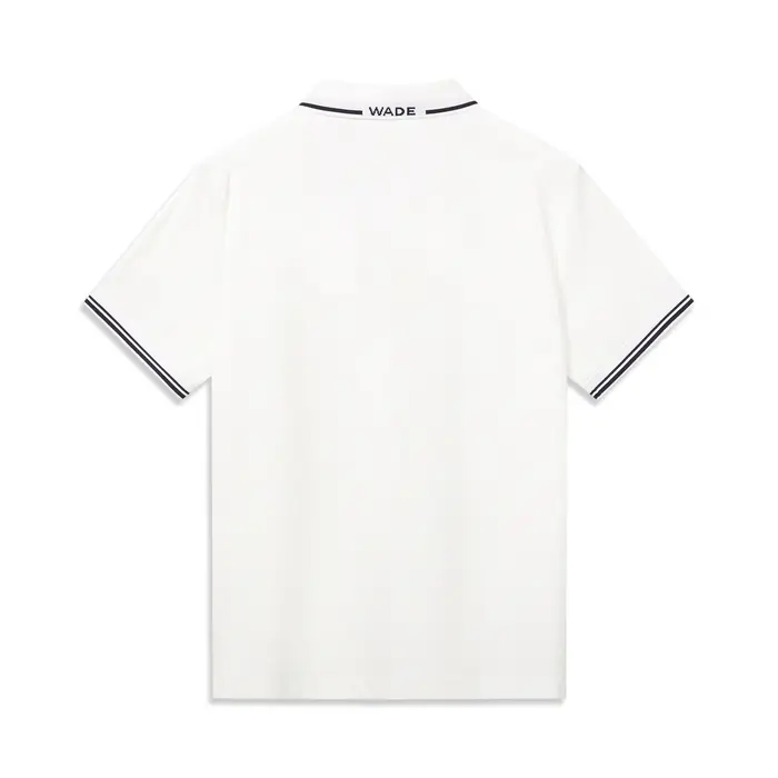 Li-Ning Polo Wade pour hommes LN COOL Protection solaire 69% coton 31% polyester respirant