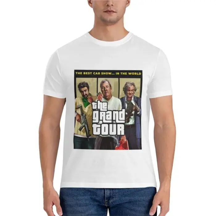 T-shirt graphique The Grand Tour Merchandise Essential pour hommes