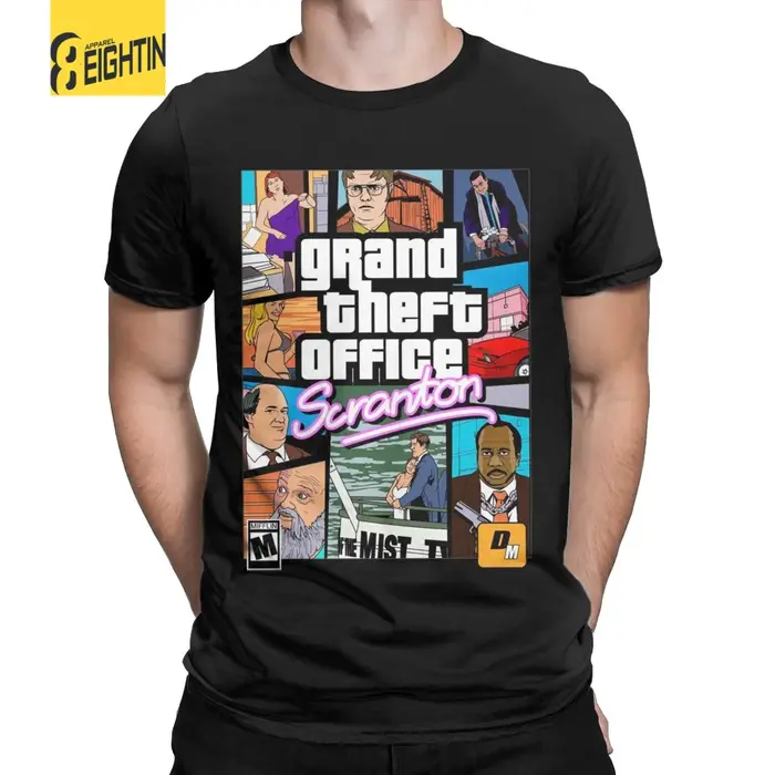 Grand vol bureau Scranton hommes t-shirt