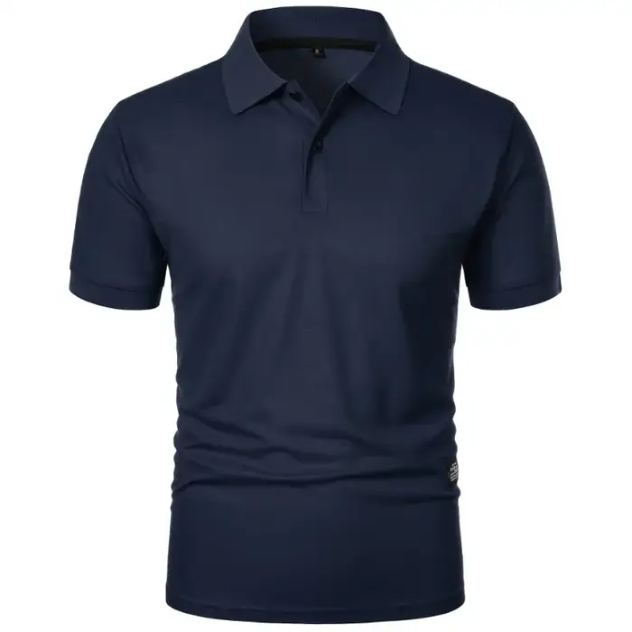 Polo de couleur unie pour hommes