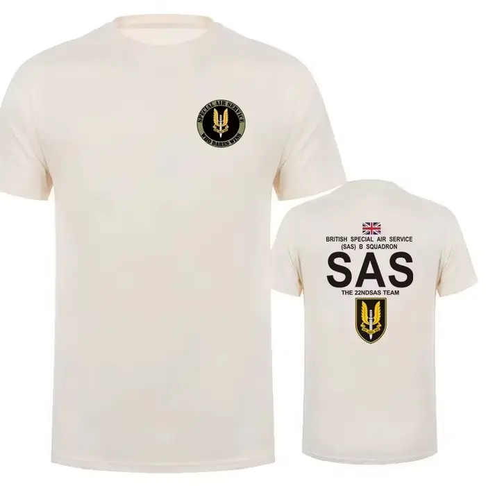 T-shirt militaire SAS Sniper pour hommes