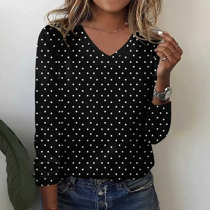 T-shirt à manches longues pour femmes