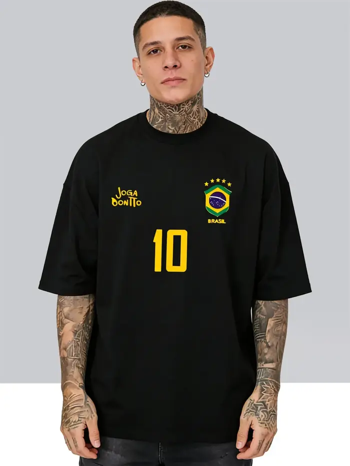 T-shirt pour homme, 100% coton pur