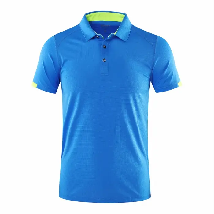 Polo à séchage rapide avec logo personnalisé brodé pour hommes et femmes
