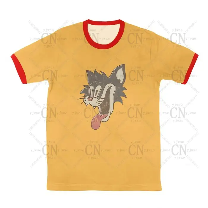 T-Shirt Crazy Cat Smiling Psycho