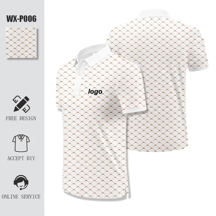 Personnalisé hommes mode Polo adultes Logo brodé séchage rapide affaires revers chemises confortable