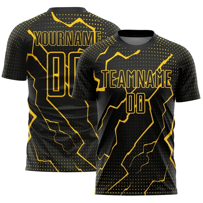 Nom personnalisé Football équipe costumes