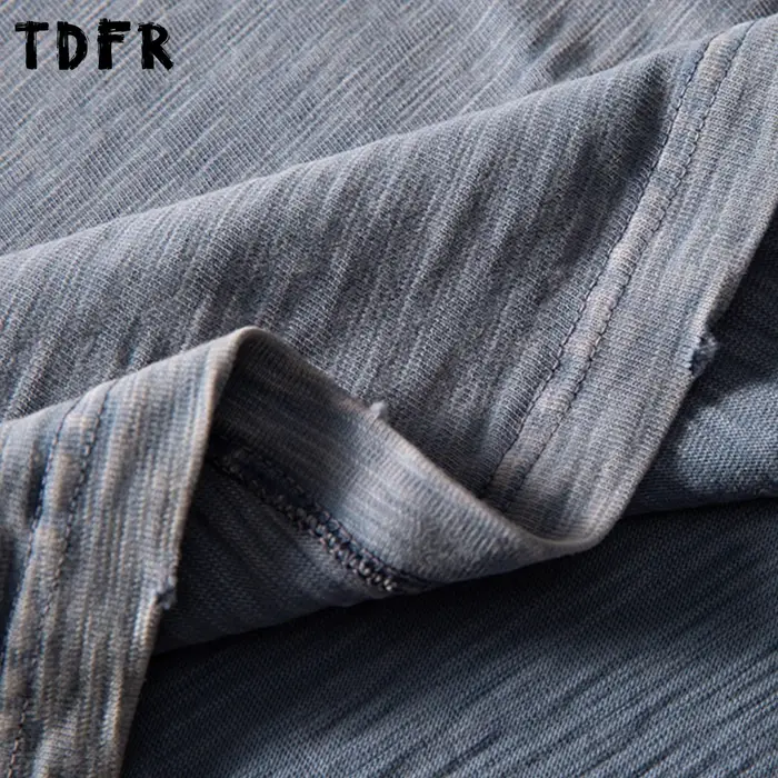 Haut à col rond Washed DistMurcia Precious pour hommes