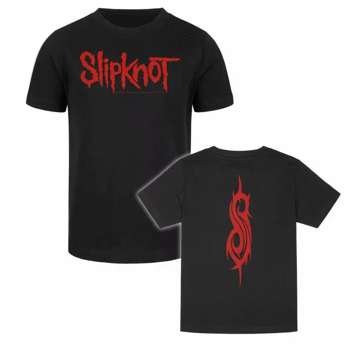 T-shirt unisexe avec motif logo Slipknot imprimé, 100% coton, style rétro décontracté Nu Metal Band 