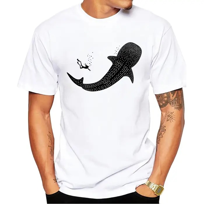 TEEHUB-T-Shirt à Manches Courtes et Col Rond pour Homme Streetwear Décontracté