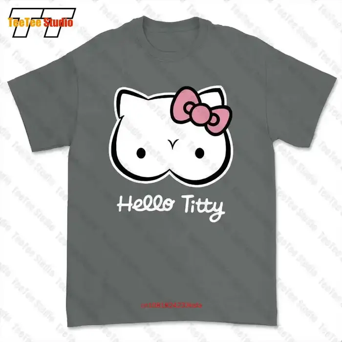 T-shirt Hello Titty Design, T-shirt BRQW
