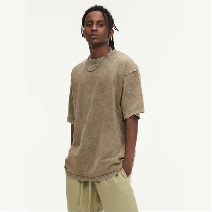 100% coton T-shirt Logo personnalisé tendance de rue