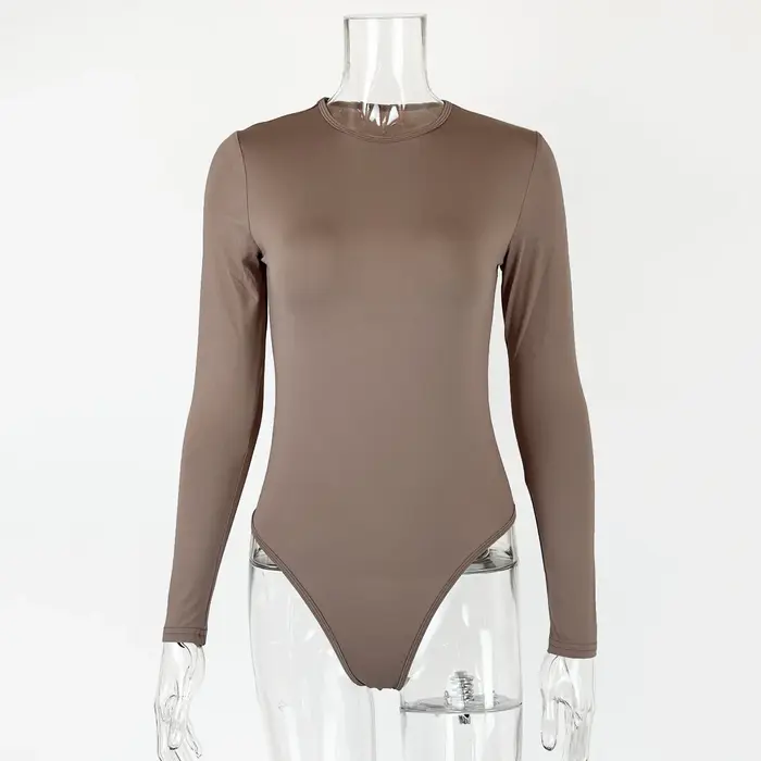 Nouveau Body à Manches Longues 2026 pour Femme