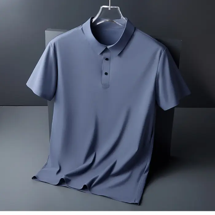 Polo haut de gamme sans coutures pour homme