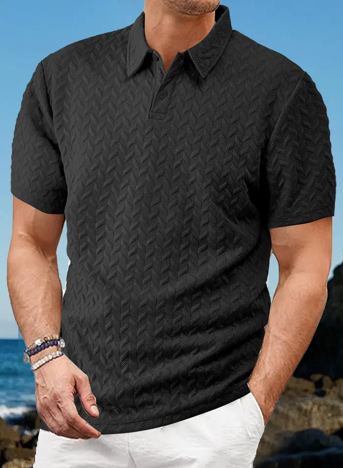 Polo homme d'été à manches courtes