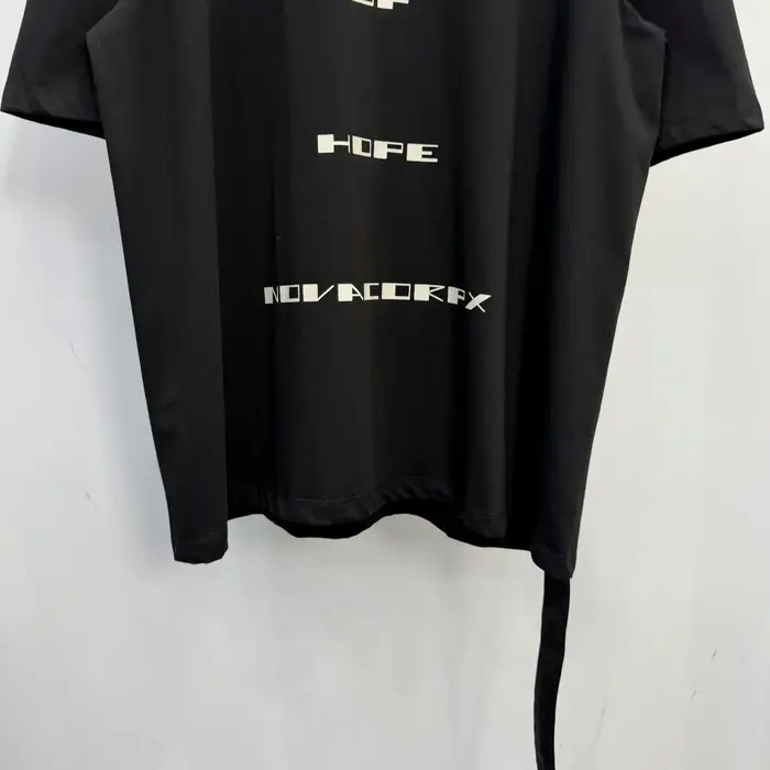 T-shirt Homme Oversize Décontracté 100% Coton Style Gothique Owen Seak – Hauts et T-shirts d'Été pour Hommes et Femmes – Chemise Unie de Créateur
