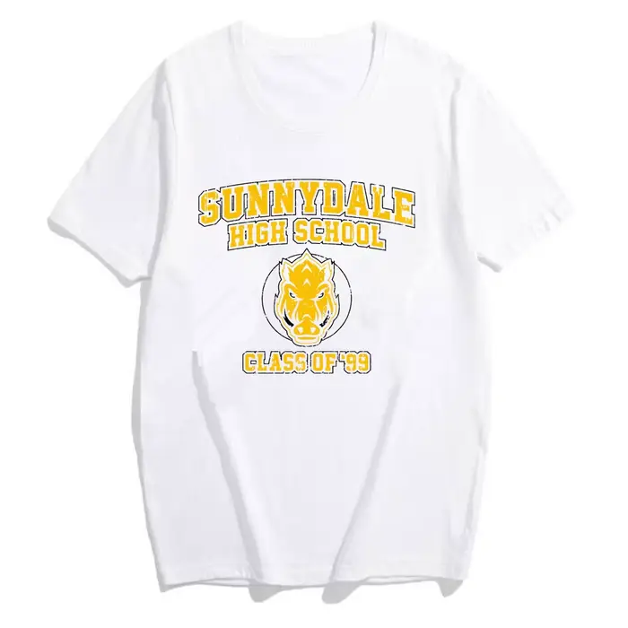 Sunnydale-T-shirt à manches courtes unisexe, cool, pour le lycée, la couturière des vampires, classe