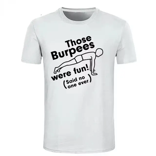 T-shirt Crossfit Burpee King en coton pour hommes et femmes, Streetwear d'été