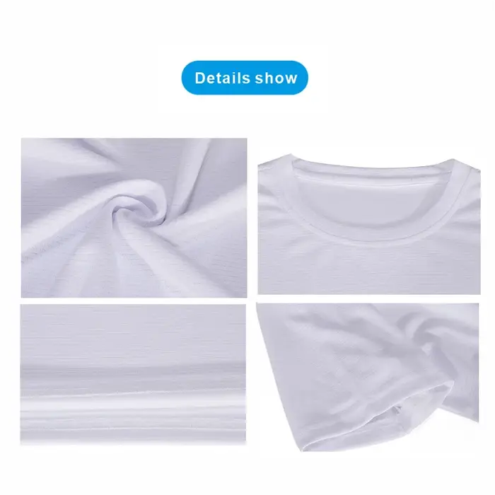 T-shirt de sport respirant à séchage rapide bon marché