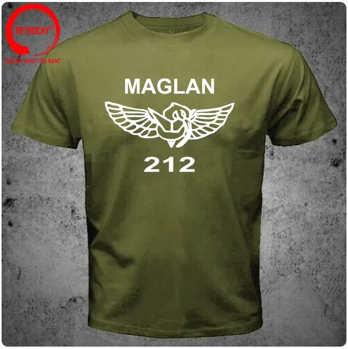 Israël IDF unités des forces spéciales 669 Lotar Yamam Shaldag Egoz Maglan hommes T-shirt