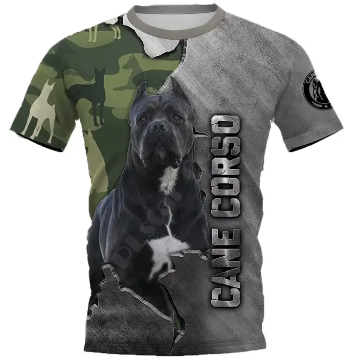 Golden Retriever 3D imprimé T-shirts femmes pour hommes été