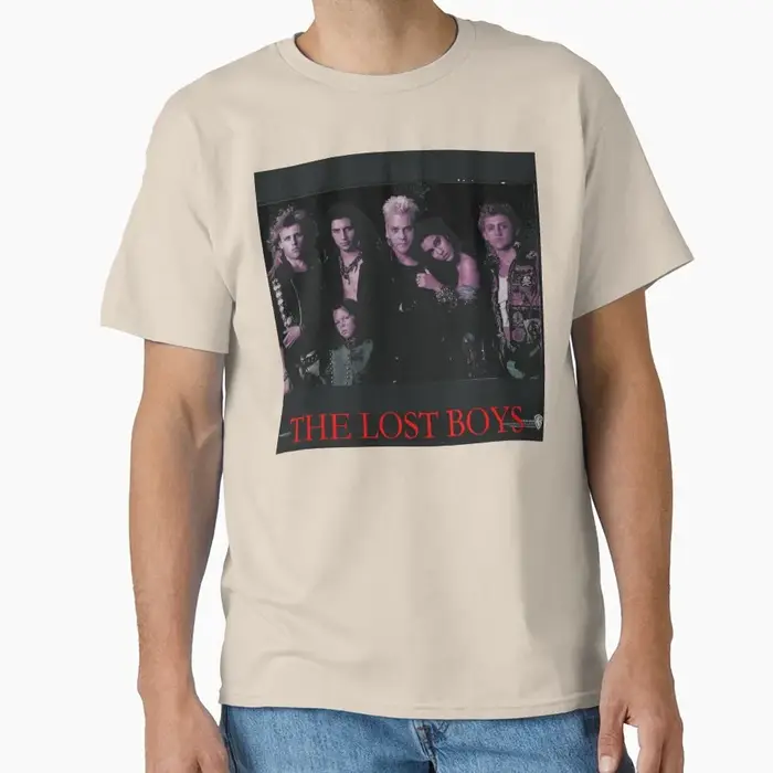 The Lost Boys vampires 80s films d'horreur vintage t-shirt pour hommes grande taille hauts pour adul