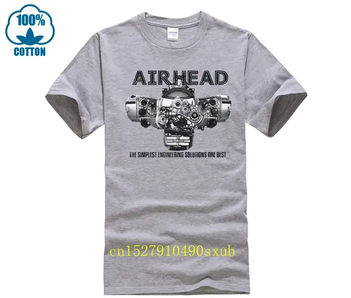 Airhead Boxer Engine Runder T-shirt Heather pour hommes