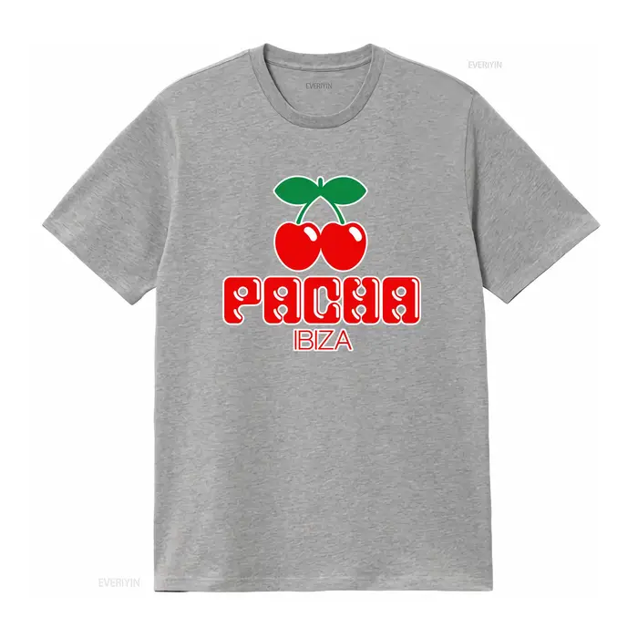 T-shirt Pacha Ibiza Logo Cherry Print pour hommes et femmes
