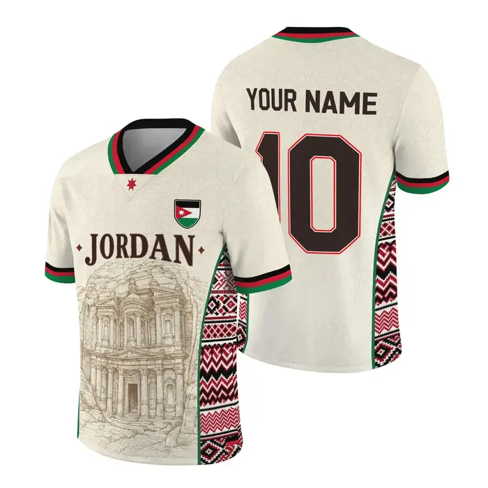 Maillot de football Jordan personnalisé pour homme, femme et adolescent – Nom et numéro sur mesure