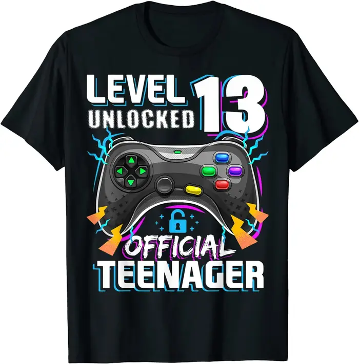 T-Shirt de niveau 13 pour adolescent