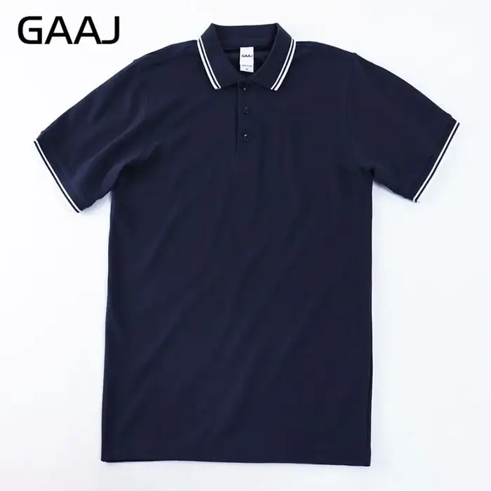 GAAJ Polo Shirt Hommes Plus Taille