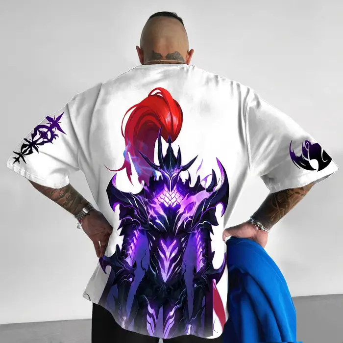 T-shirt autorisé à nivellement solo 2025 – Haut en coton anime japonais