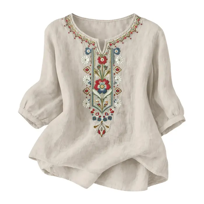 Chemise en lin pour femmes