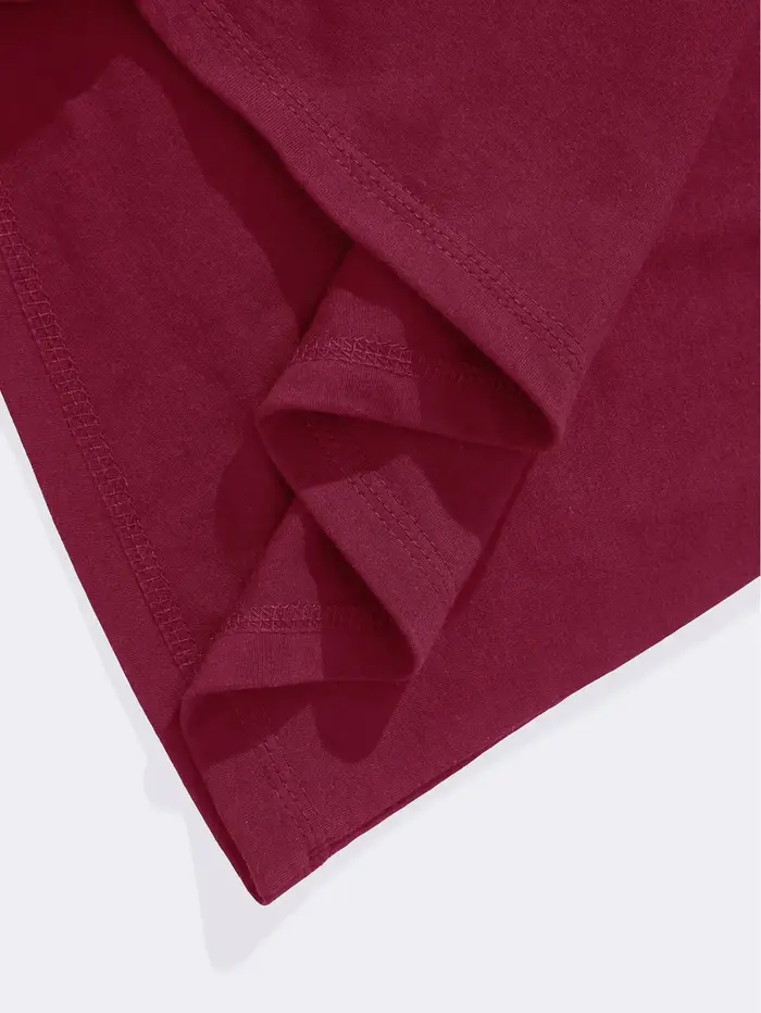 T-shirt décontracté pour homme 100 % coton