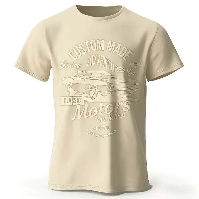 T-shirt pour homme 100% coton