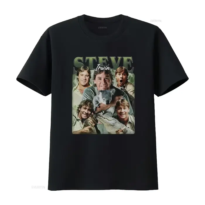 T-shirt vintage Steve Irwin pour les fans