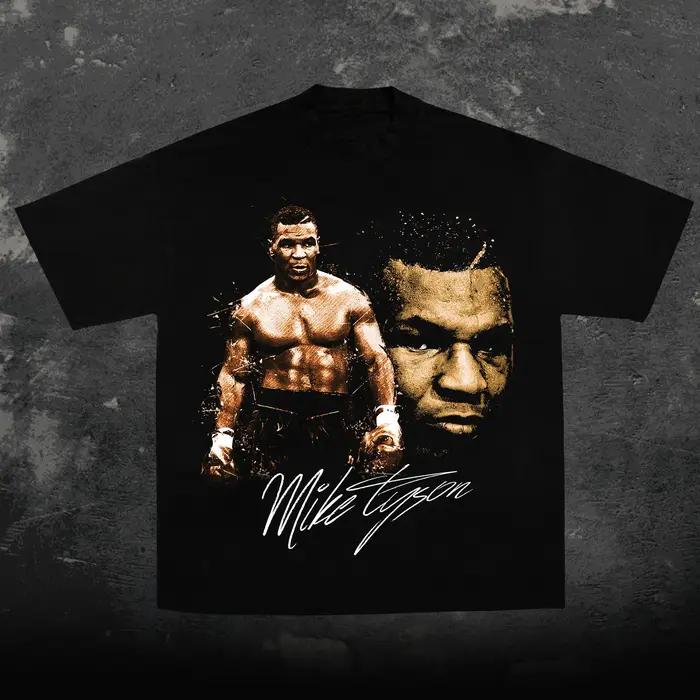 T-shirt décontracté d'été style hip-hop avec motif musical et visage de superstar de football classique