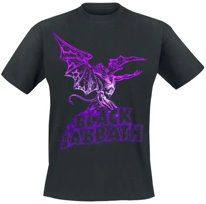 T-shirt unisexe en coton à motif Black Sabbath 2026