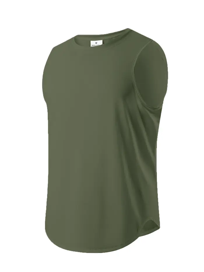 Débardeur basique de Fitness pour hommes, haut de Sport à séchage rapide, gilet de course, Fitness,