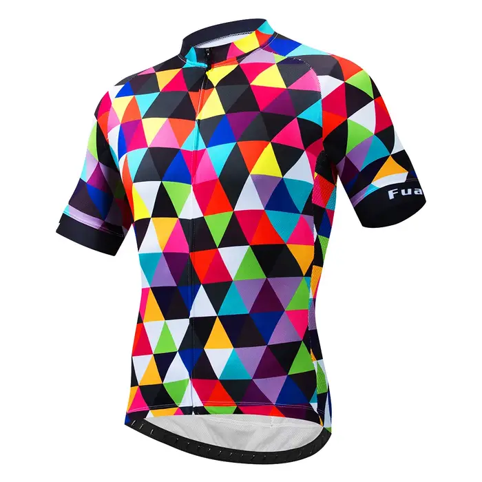 Vêtements de VTT pour hommes, maillot de cyclisme à manches courtes, respirant, Tricota Mountain Pro