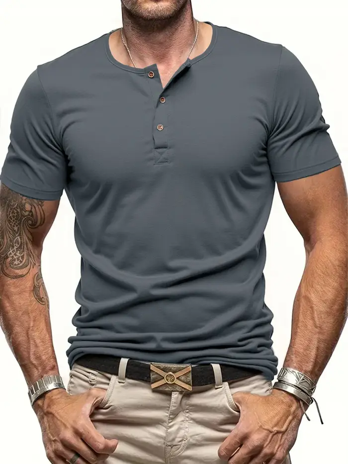 T-shirt à manches courtes pour hommes