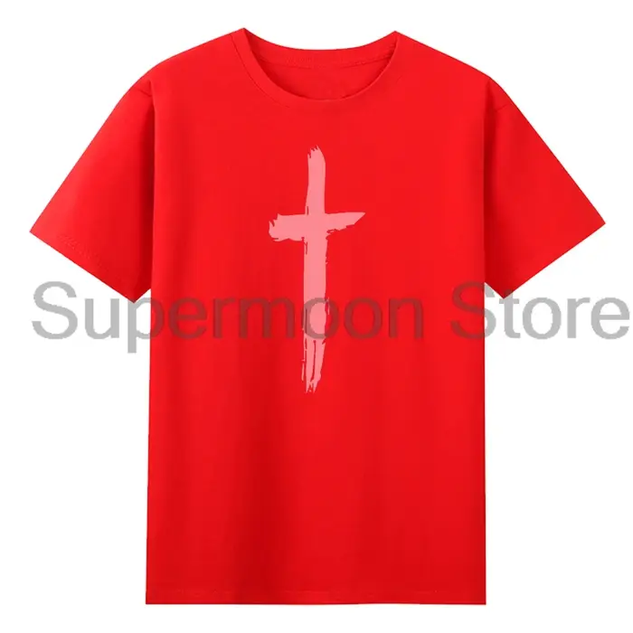 Saint JHN Merch T-shirt unisexe col rond manches courtes coton