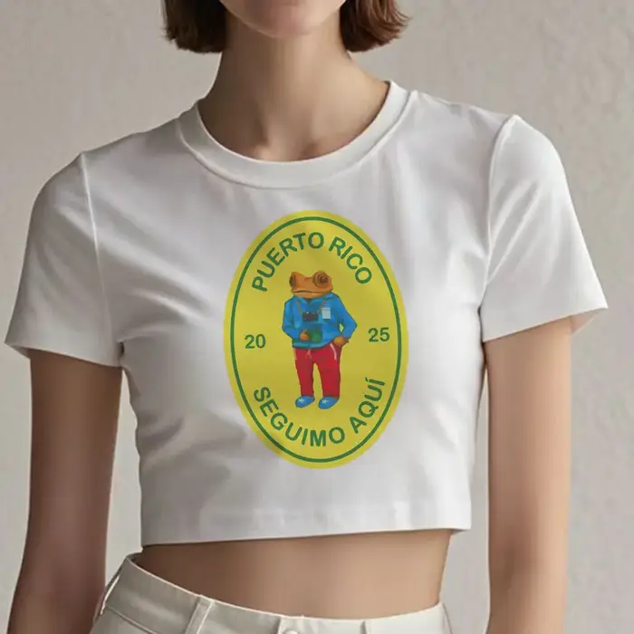 Crop top Bad Bunny, style grunge shoujo