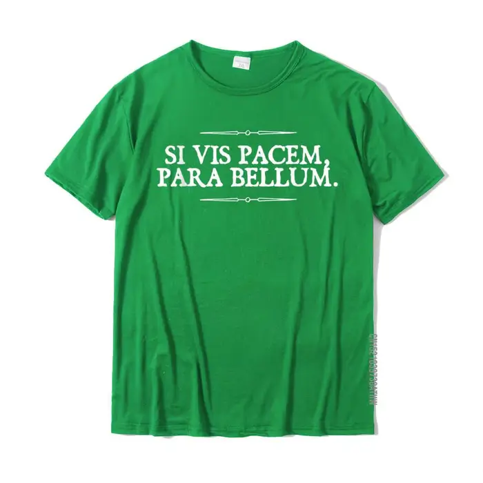 Si Vis Pacem Para Bellum si vous voulez la paix préparer de la guerre t-shirts décontractés t-shirt pour hommes Rife