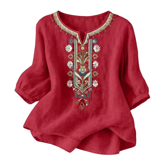 Chemise en lin pour femmes