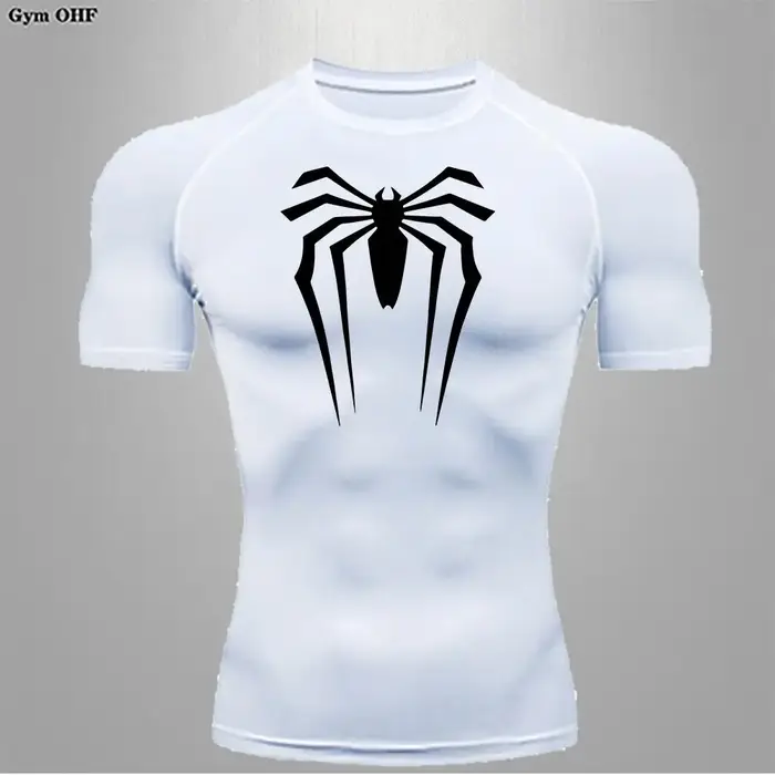 T-shirt de sport Spider pour homme