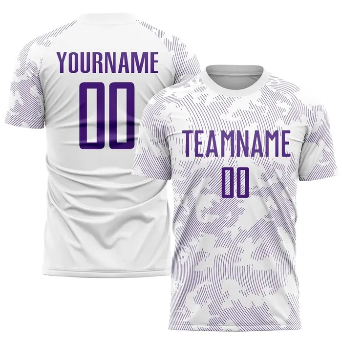 Nom personnalisé Football équipe costumes