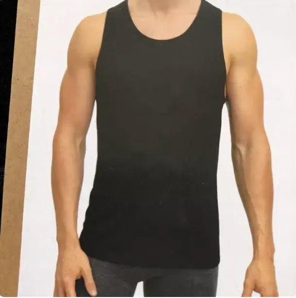 Débardeur 100% laine mérinos pour homme