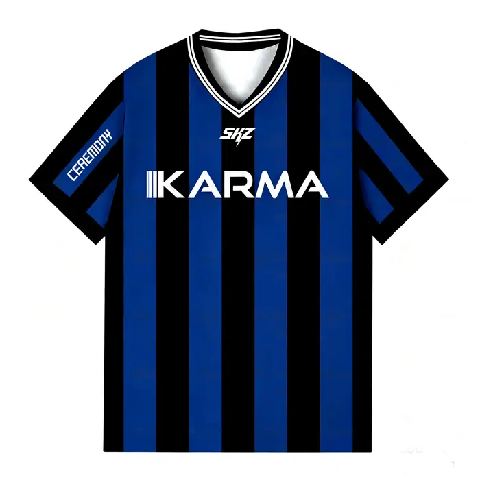 2025 KPOP rester KARMA Album Fans chemises de soutien FELIX BANGCHAN HYUNJIN Streetwear vêtements amples T-shirt à